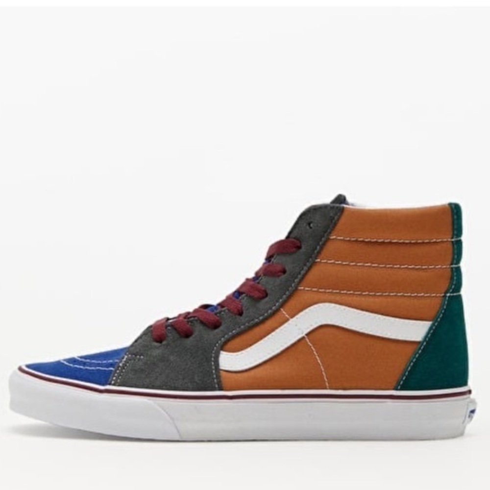 NEW VANS SK8-HI Vans Color Mix Multi Men’s Sneakers Size 6.5